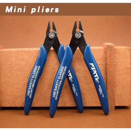 1pc Mini Model Plier Wire Plier Cut Line Stripping Multitool Stripper Knife Crimper Crimping Tool Cable Cutter Electric Forceps