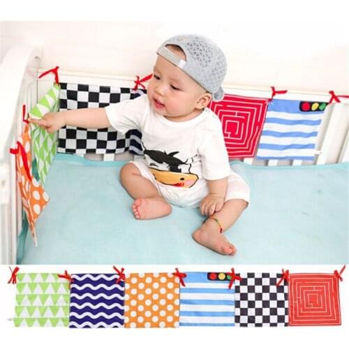 2019 Baby Bed Bumper Skin-friendly Crib Baby Bumpers Washable Baby Bed Accessories Nursery Bumper Around Bed Protector