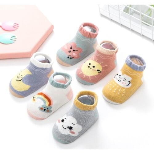 0-3T Newborn Kid Baby Boys Girls Socks Cute Sweet Print Cotton Socks Lovely New born Baby New Accessories