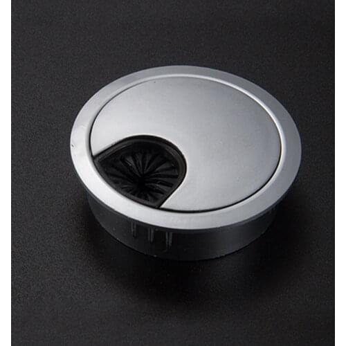 Desktop PC Desk Wire Hole Cover Threading Hole Cover Open Space Round Hole Cover Desk Threading Hole Cover Table Line Hole Cover