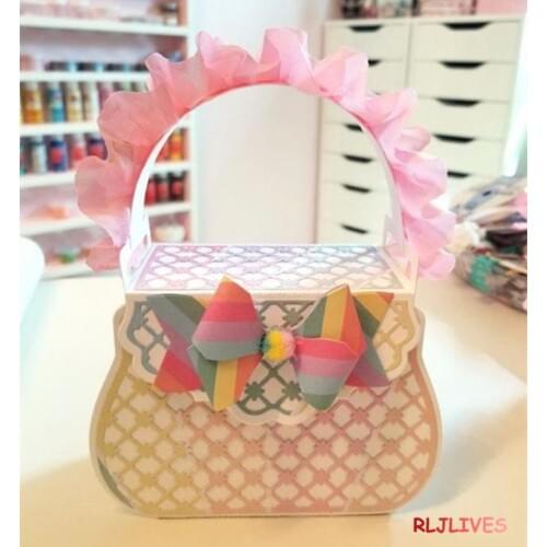 RLJLIVES Purse Metal Cutting Dies Stencils for DIY Scrapbooking Stamp/photo album Decorative Embossing DIY Paper Cards