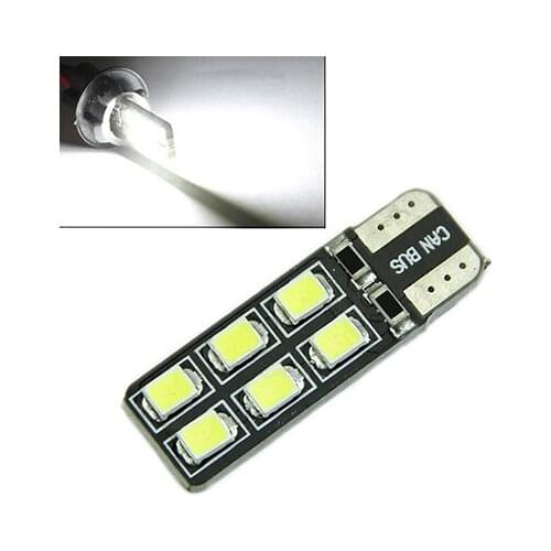 New Clearance Lights Bulbs Power Universa T10 W5W LED Canbus 12 SMD 2835 Light Source DC 12V Clearance Lights Bulbs