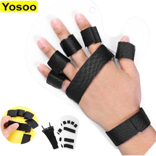 Finger Posture Corrector 2 Colors Orthotics Extended Finger Support Corrector Fingerboard Stroke Hand Splint Training Support