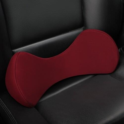 Seat Support In Car Back Lumbar Support Cushion For Office Chair Pillow Cushion Breathable Travel Massagers memory cotton soft