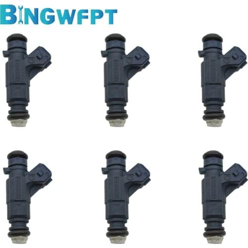 6PCS Fuel Injector A1120780149 0 280 156 014 0280156014 Bico For Mercedes-Benz SLK320 W210 E320 E280 2.8L 3.2L V6 95-04