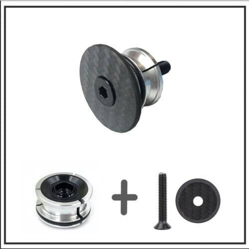 Bicycle Headset Expander Plug For 28.6mm 1 1/8" Steer Ultralight Star Nut Expansion Screw Expander Plug Compression