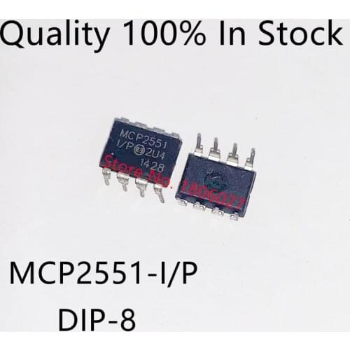10PCS/Lot Spot hot sale A2530 HCPL-2530 DIP-8 / MCP2551-I/P / TLP627-2 / AT24C512-10PU-2.7 NEW Original