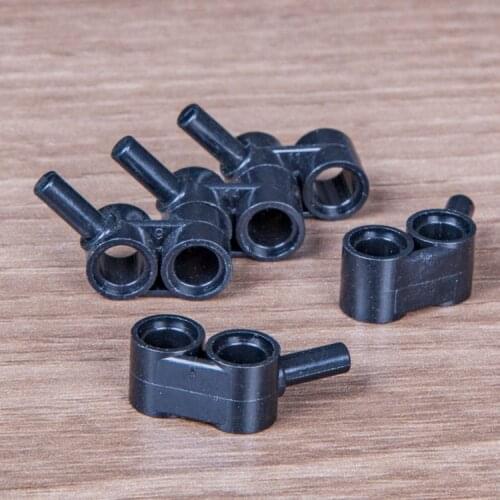 20Pcs/Lot DECOOL Technic Liftarm 1x2 with 2 Holes Connector Compatible 85940 Building Blocks Parts Toys For Children