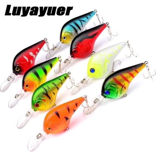8Pcs Mini Crankbaits Fishing Lure Artificial Hard Bait Japan Hard bait Bait Trout bass carp fishing Fishing Tackle