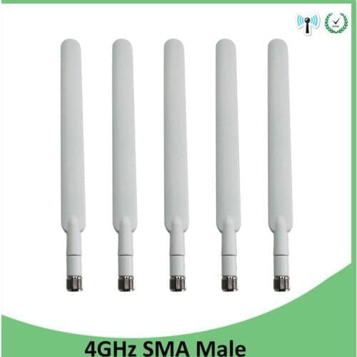 4g antenna antena 5pcs cellular booster car para modem sma 3g hf telephone longo alcance signal router lte gsm wi-fi carro