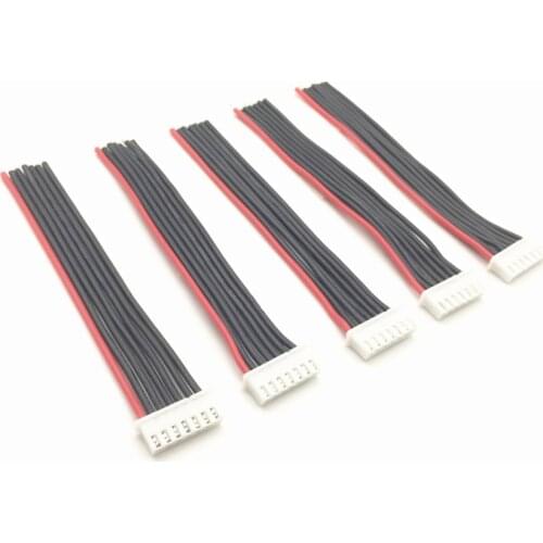 Good Quality 2s 3s 4s 5s 6s LiPo Battery Balance Charger Plug Line/Wire/Connector 22AWG 100mm JST-XH Balancer Cable