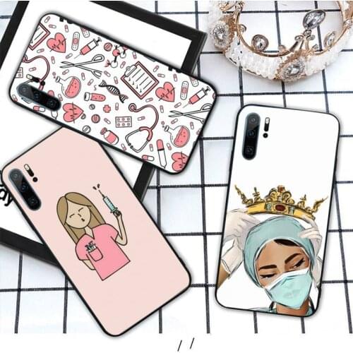 Medicine Nurse Doctor Dentist cute cartoon high quality Phone Case For Huawei honor Mate P 10 20 30 40 Pro 10i 9 10 20 8 x Lite