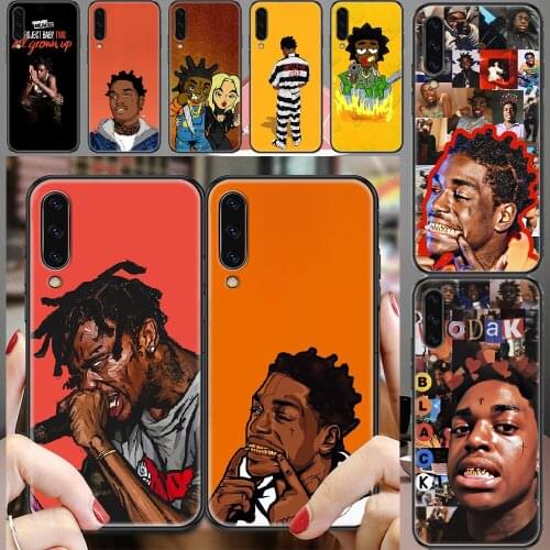 Kodak Black Rapper Phone case For Samsung Galaxy A 3 5 7 8 10 20 21 30 40 50 51 70 71 E S 2016 2018 4G black soft coque silicone
