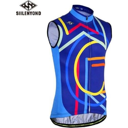 Anti-sweat Breathable Man Sleeveless Bicycle Bicycle Sport Mountain Bike Wear Quick Dry Pocket Man Clothing Cycling Jerseys