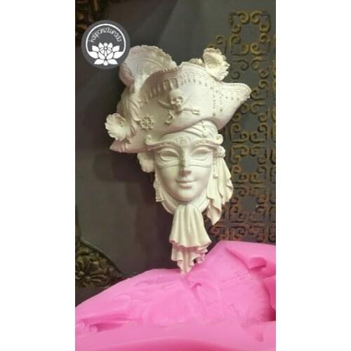 Korsan mask silikon kalıp