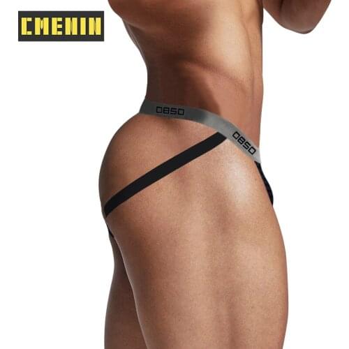 CMENIN Cotton Underpants Gay Men Sexy Mans Underwear Thong Men Jockstrap Breathable Mens Thongs And G strings Top BS3118