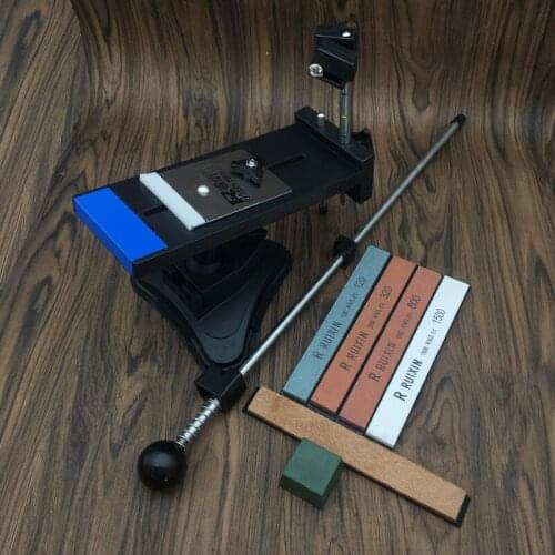 1/2/3/4Pcs fixed knife sharpener sharpening system white alundum metal Angle sharpener 240 400 600 1000