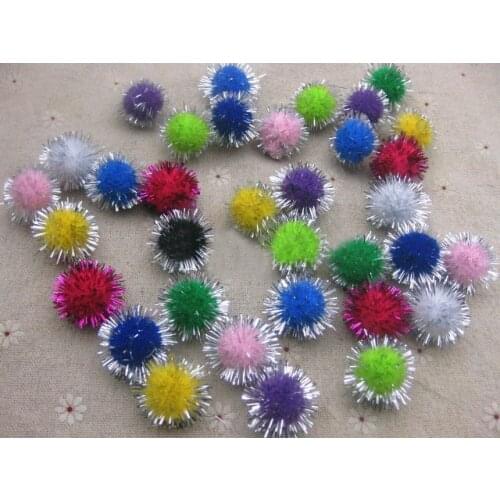 15/20mm Colors Pompon Ball For Bag Headband Hairclip Clothes DIY Craft Accessories