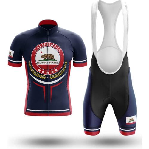 2021California Cycling Sets Bike uniform Summer Cycling Jersey Set Road Bicycle Jerseys MTB Breathable Cycling Clothing