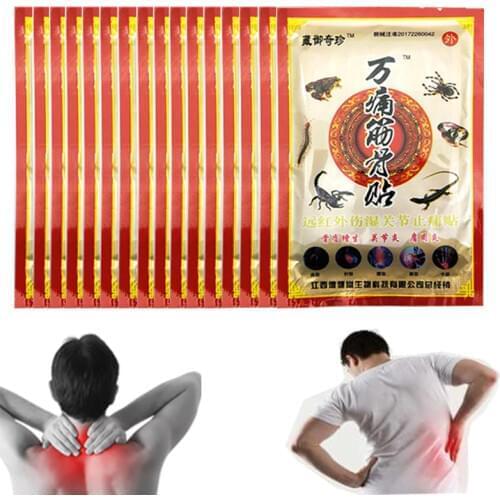 96PCS Chinese Pain Patch Tens Relieving Body Neck massage Medicated Plasters Pain Ointment For Joints pain Relief medical