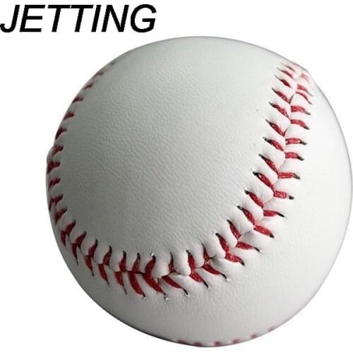 9" PVC UpperBaseball Balls Handmade Baseballs Rubber Inner Soft Baseball Balls Softball Training Exercise HOT Sale