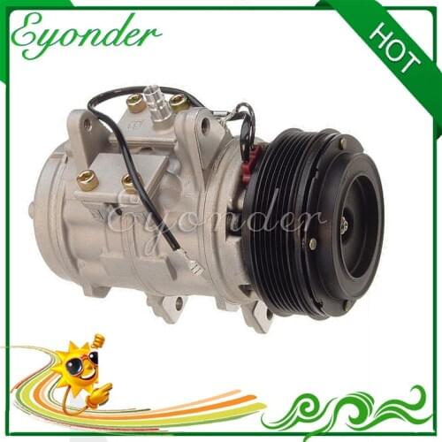 A/C AC Air Conditioning Compressor PV6 for Porsche 924 968 2.5 S 44 2.5 2.7 3.0 94412600800 0471009750 94412600801 047100-9750