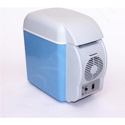7.5L car refrigerator heating and cooling box electronic car refrigerator 7.5 liter mini refrigerator insulation refrigerated