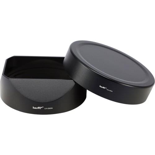 Bayonet Square Metal Lens Hood for Fujifilm Fuji GF 63mm F2.8 R WR Lens Shade with Metal Cap on GFX100S GFX50S GFX50R Camera