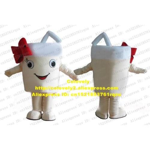 Milk Tea Cup Mug Tumblerful Soy Milk Glass Mascot Costume Adult Cartoon Character Leaflet Distribution Opening Reception zz5210