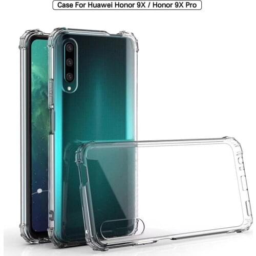 For Huawei Y9S Honor 9X HLK-AL10 Case Heavy Duty Drop-proof Armor Soft TPU Case Cover For Huawei Honor 9X Pro HLK-AL00 HLK-TL00