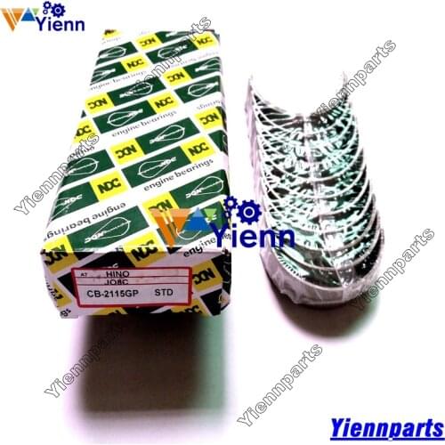 For HINO J08C J08CT Main Bearing 11701-2180A Connecting Rod Bearing 13201-1631 For HINO KC-FF1J KC-FD1J Trucks Engine Parts