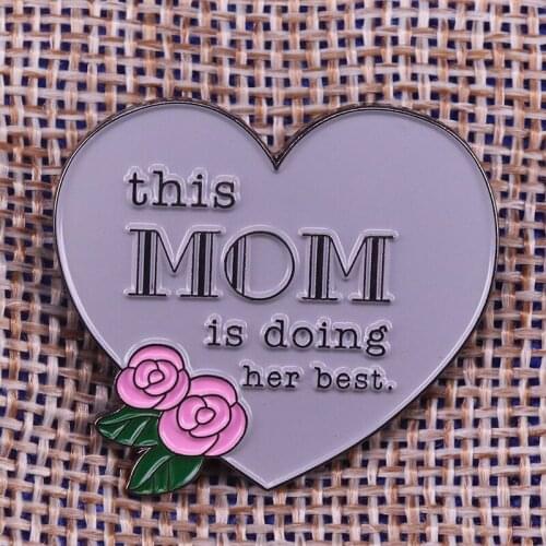 Mothers Day Gift for mom Lapel Pin Enamel Pin