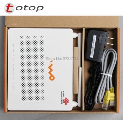 10Pcs/Lot Huawei HG8347R EPON ONU ONT FTTH HGU Router Mode 1GE+3FE+1TEL+USB+wifi, English Firmware
