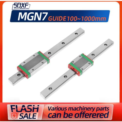 Factory direct sale, miniature guide rail, one piece of MGW7-100mm-1000mm, and one piece of slider MGW7C/MGW7H