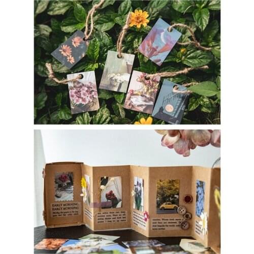 Paper Stickers Set Vintage Flowers Drawings Illustrations Pictures for Scrapbooking Diary Album Notebook Laptop Envelope