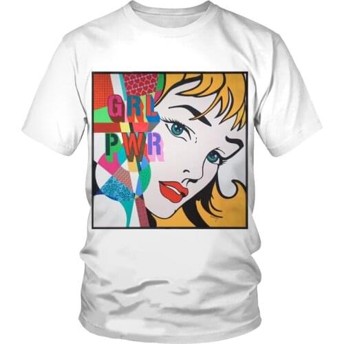 2021The New Fashion And Leisure Pure White 3D Printing Anime Beauty Animal Creative Three-Dimensional Pattern For Men T-SHIRT