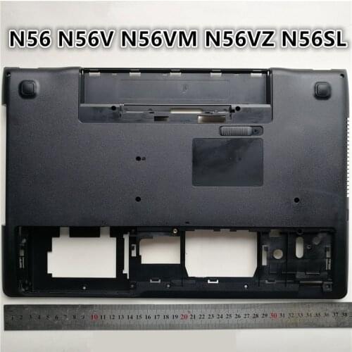 Brand New Laptop Bottom Base Cover lower Case For ASUS N56 N56V N56VM N56VZ N56SL Notebook Hinges