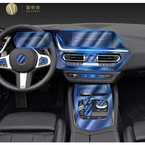 For BMW G29 Z4 25i M40i 2019 2020Car Interior Center console Transparent TPU Protective film Anti-scratch Repair film Accessorie