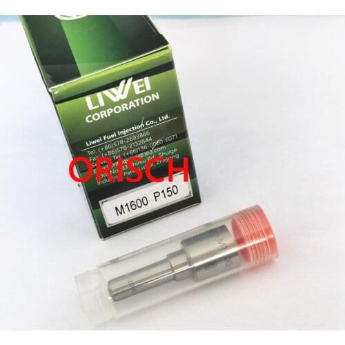High quality liwei Common rail nozzle M1600P150 for injector 77550