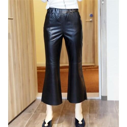 Yukihiro Women's Leather Pants