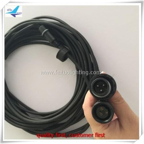 100pied 16.4ft 5M long ip65 dmx cables for stage par light