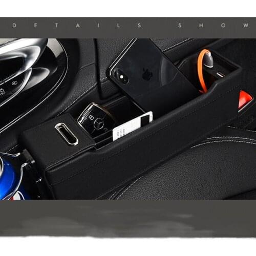2021 car-styling Car Seat Gap Storage Box Organizer for Nissan Qashqai Juke X-trail Note Tiida Lexus gx460 rx gs300 gx470 rx300