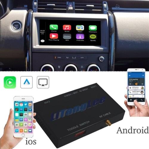 Car Camera Carplay Decoder Adapter For Land Rover Discovery L462 2017~2021 Mirror Link Display Android Auto Play 360 BirdView