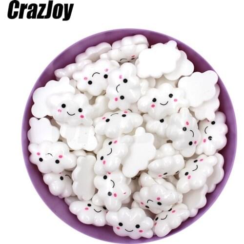 White Cloud Slime Charms Addition All Topping For Slime Filler Decor Diy Polymer Accessories Toy Lizun Model Tool For Kids Toys