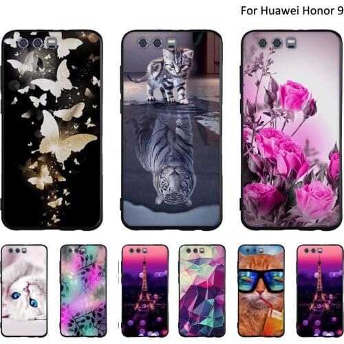 Case For Huawei Honor 9 L09 AL00 AL10 TL10 Silicone Back Cover For Huawei Honor 9 Premium TPU Shells Fundas for huawei honor9