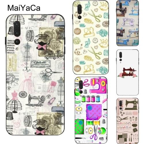 MaiYaCa Sewing Machine Case For Huawei P20 P10 Lite P40 P30 Pro P Smart 2019 Z Mate 10 20 Lite 30 Pro Coque