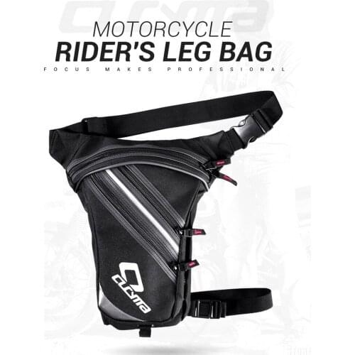 CUCYMA Motorcycle Bag Phone Case Purse Belt Male Waist Bags Motorcycle Leg Bag Outdoor Long-distance Bag Leg CB-1603