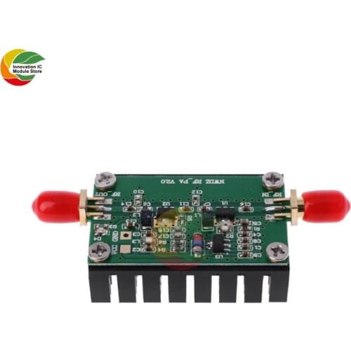 Ziqqucu RF Amplifier Signal Module Built‑in Protection 2MHz‑700MHz 3W for HF/FM/VHF/UHF Transmission Various Radio Application