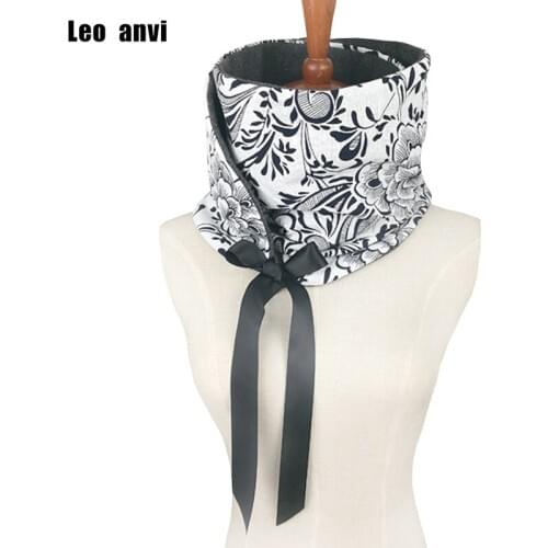 New fashion Large Floral Print scarf Bow tie tube loop Ring scarf woman Infinity scarves art lady scarves