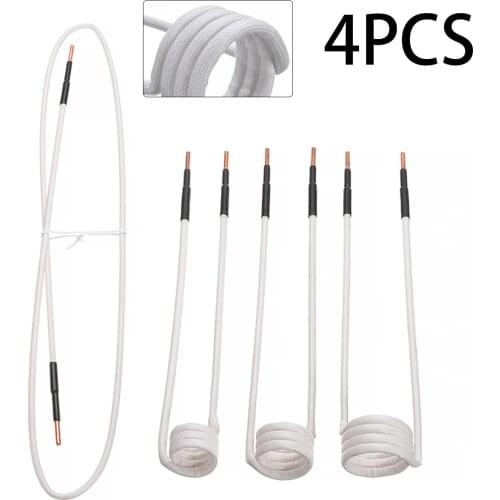 4pcs Mini Magnetic Heater DIY Induction Coils For 1 KW Induction Heater Removing Rusty Bolts and Nuts Heating Tools